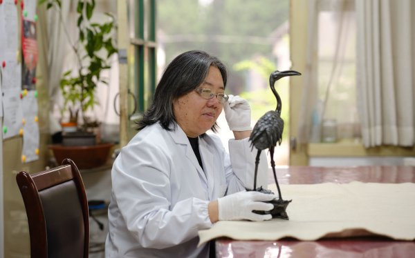 锅牛配资 中国文化遗产研究院马菁毓: 我给天坛青铜器“体检”